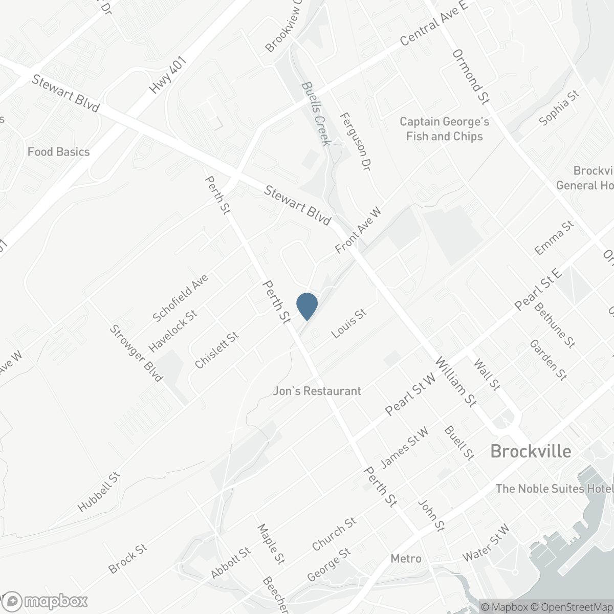 125 FRONT AVENUE W, Brockville, Ontario K6V 4J8